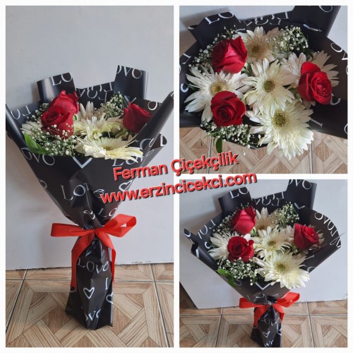 BEYAZ CELBERA VE GÜL